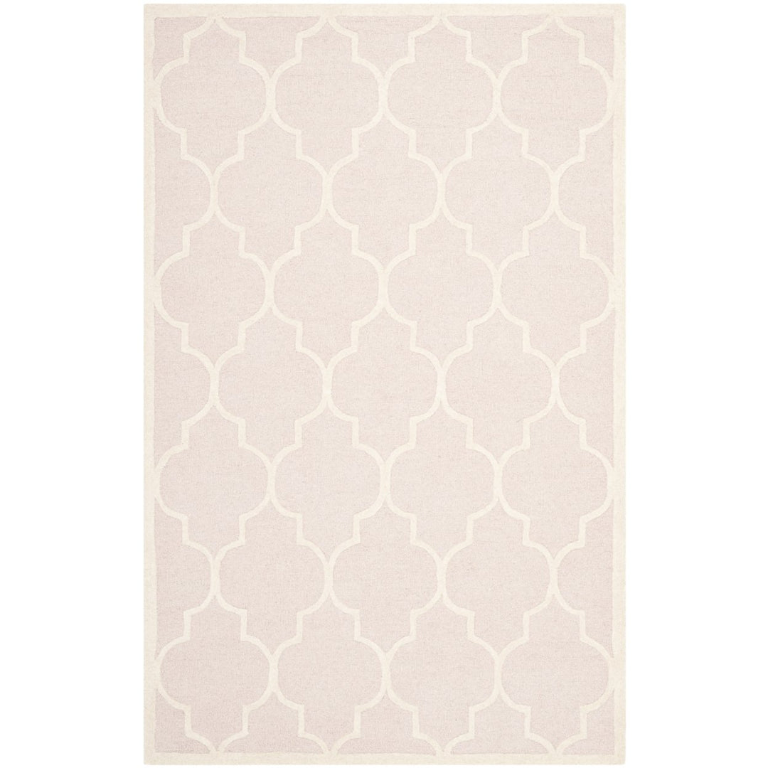 SAFAVIEH Cambridge CAM134M Light Pink / Ivory Rug Image 6