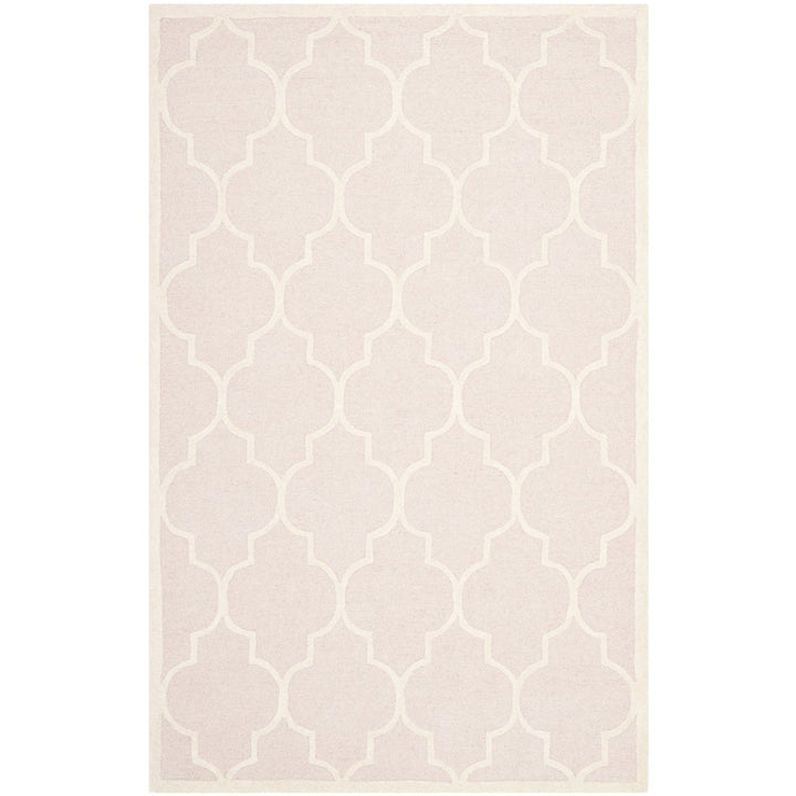 SAFAVIEH Cambridge CAM134M Light Pink / Ivory Rug Image 6