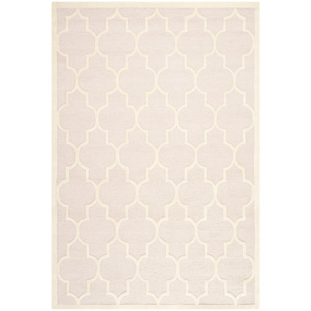 SAFAVIEH Cambridge CAM134M Light Pink / Ivory Rug Image 7