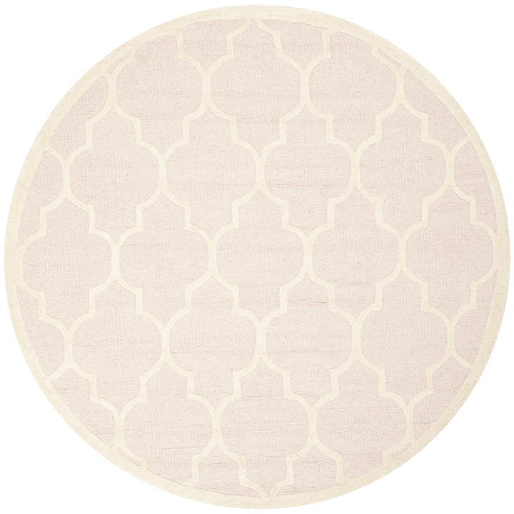 SAFAVIEH Cambridge CAM134M Light Pink / Ivory Rug Image 8