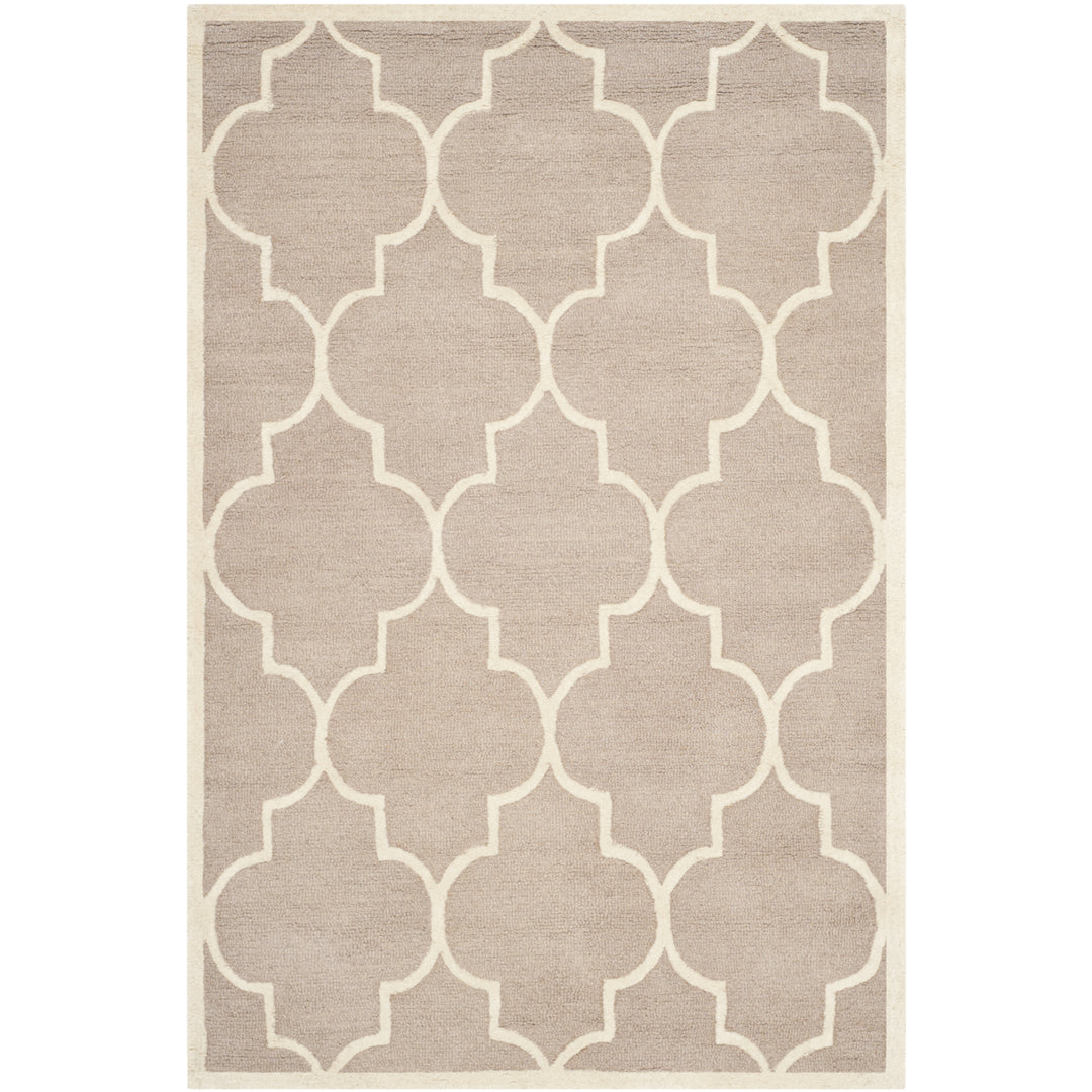 SAFAVIEH Cambridge CAM134J Handmade Beige / Ivory Rug Image 4