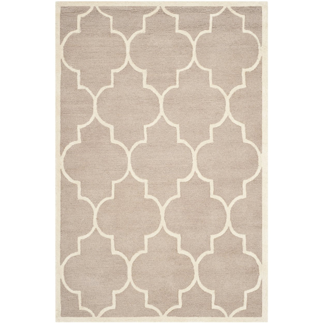 SAFAVIEH Cambridge CAM134J Handmade Beige / Ivory Rug Image 1