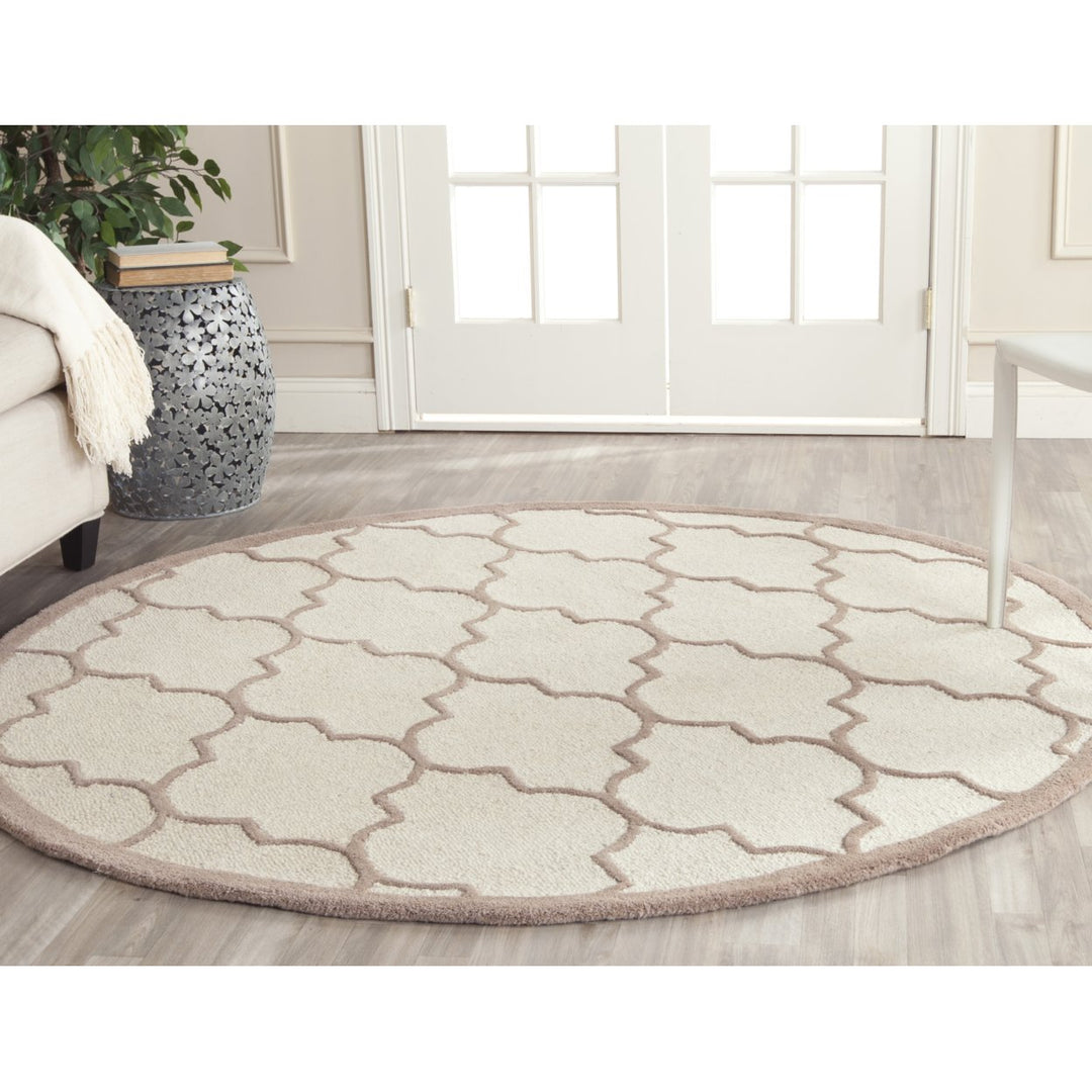 SAFAVIEH Cambridge CAM134P Handmade Ivory / Beige Rug Image 10