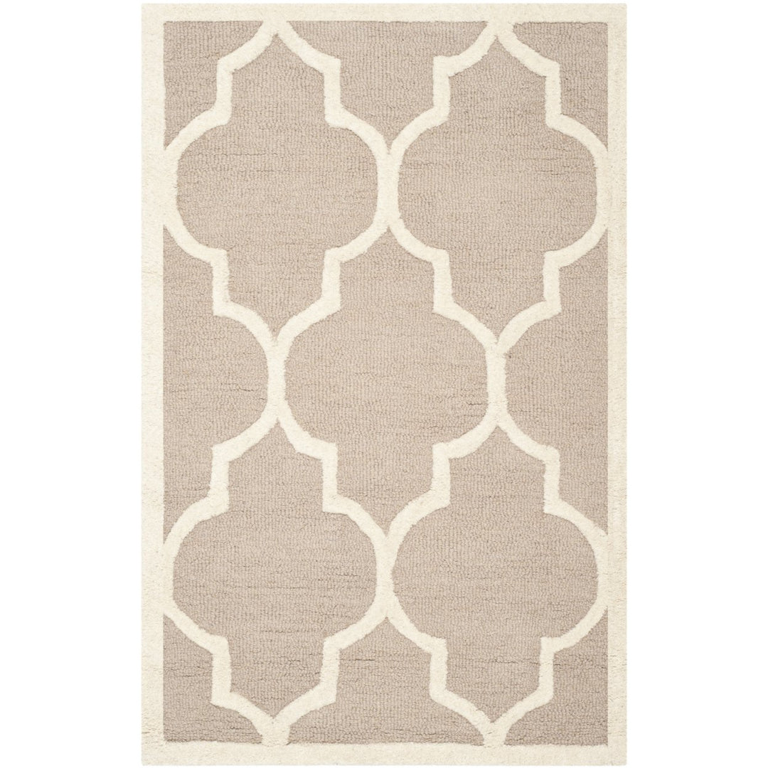 SAFAVIEH Cambridge CAM134J Handmade Beige / Ivory Rug Image 1