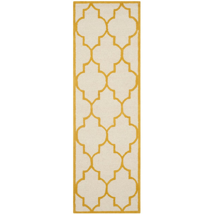 SAFAVIEH Cambridge CAM134U Handmade Ivory / Gold Rug Image 5