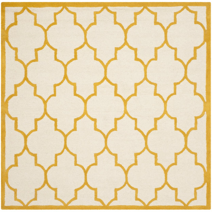 SAFAVIEH Cambridge CAM134U Handmade Ivory / Gold Rug Image 6