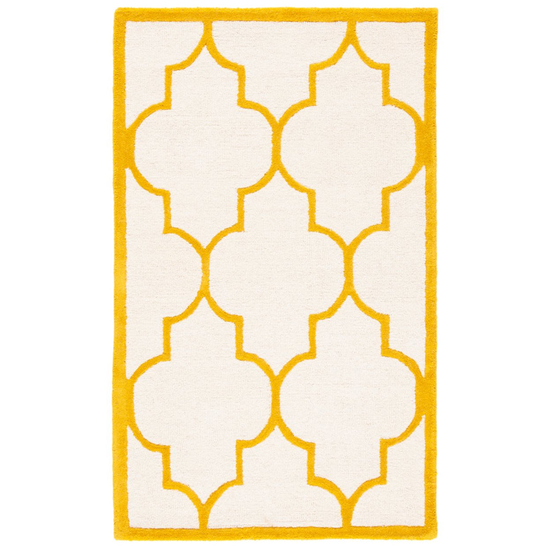 SAFAVIEH Cambridge CAM134U Handmade Ivory / Gold Rug Image 1