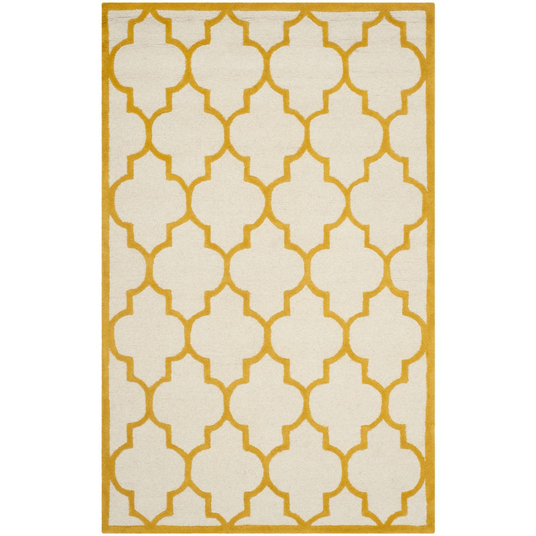 SAFAVIEH Cambridge CAM134U Handmade Ivory / Gold Rug Image 10