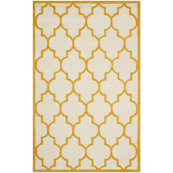 SAFAVIEH Cambridge CAM134U Handmade Ivory / Gold Rug Image 1