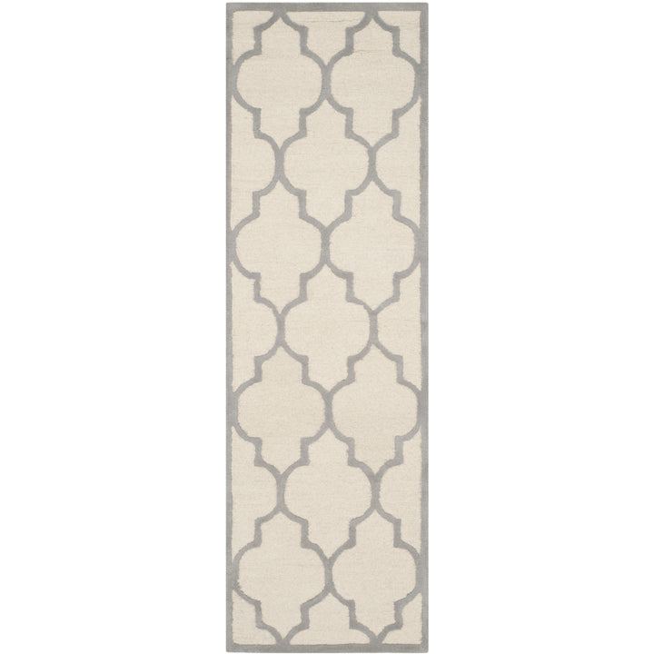 SAFAVIEH Cambridge CAM134Y Handmade Ivory /Silver Rug Image 5