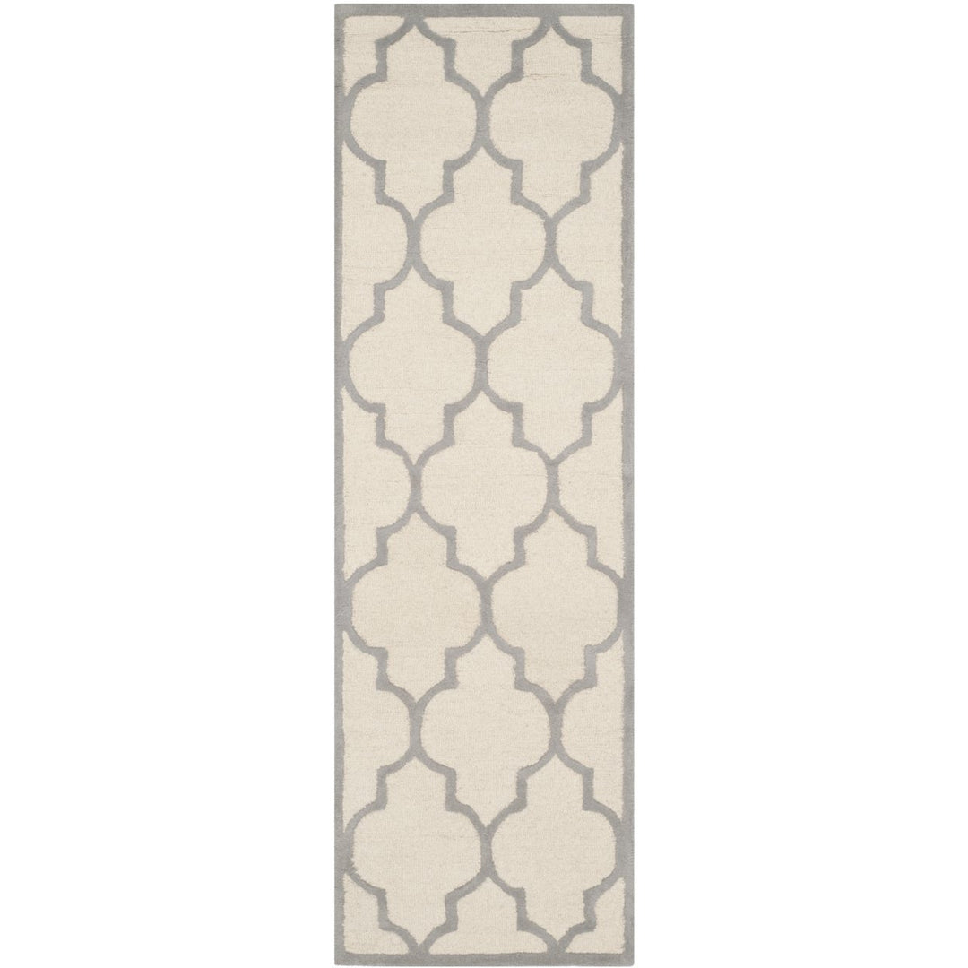 SAFAVIEH Cambridge CAM134Y Handmade Ivory /Silver Rug Image 1