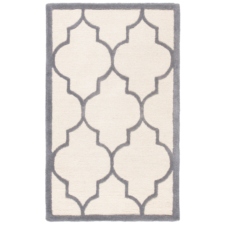 SAFAVIEH Cambridge CAM134Y Handmade Ivory /Silver Rug Image 8