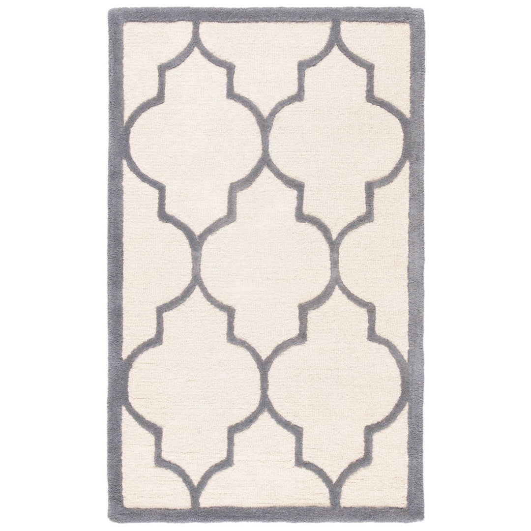 SAFAVIEH Cambridge CAM134Y Handmade Ivory /Silver Rug Image 1