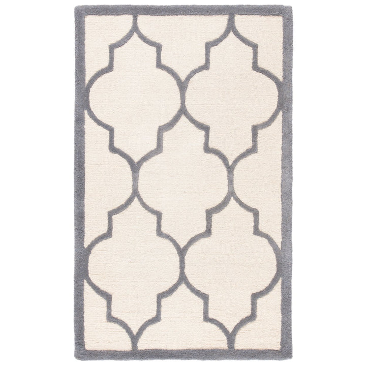 SAFAVIEH Cambridge CAM134Y Handmade Ivory /Silver Rug Image 1