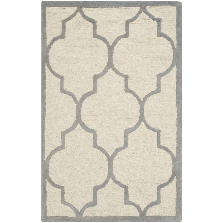 SAFAVIEH Cambridge CAM134Y Handmade Ivory /Silver Rug Image 9