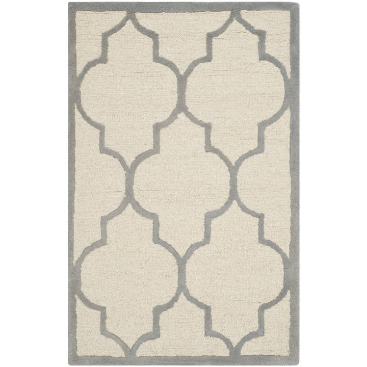 SAFAVIEH Cambridge CAM134Y Handmade Ivory /Silver Rug Image 1