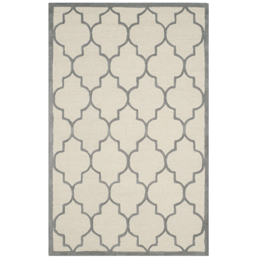 SAFAVIEH Cambridge CAM134Y Handmade Ivory /Silver Rug Image 10