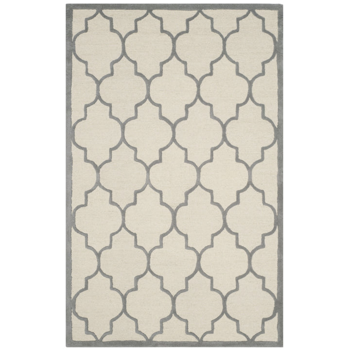 SAFAVIEH Cambridge CAM134Y Handmade Ivory /Silver Rug Image 10