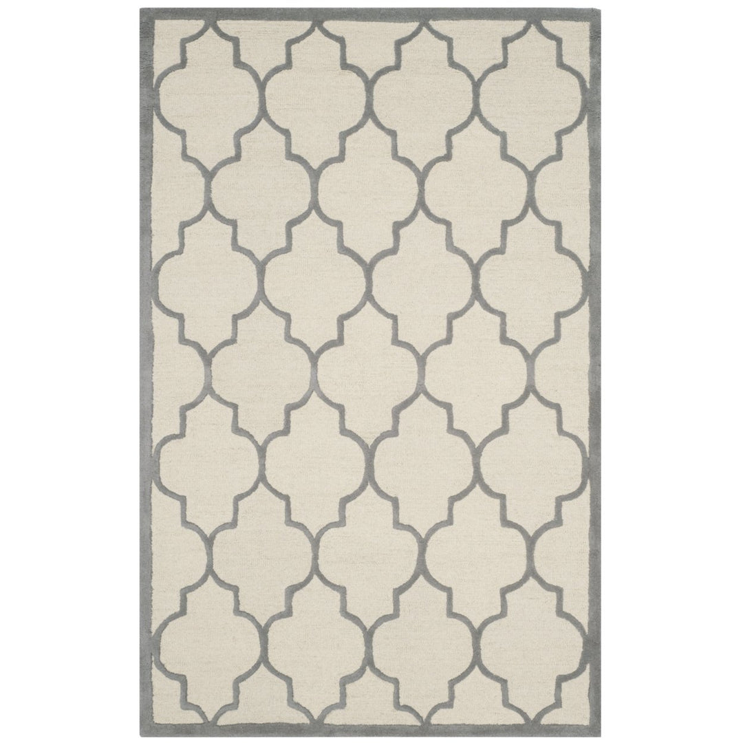 SAFAVIEH Cambridge CAM134Y Handmade Ivory /Silver Rug Image 1