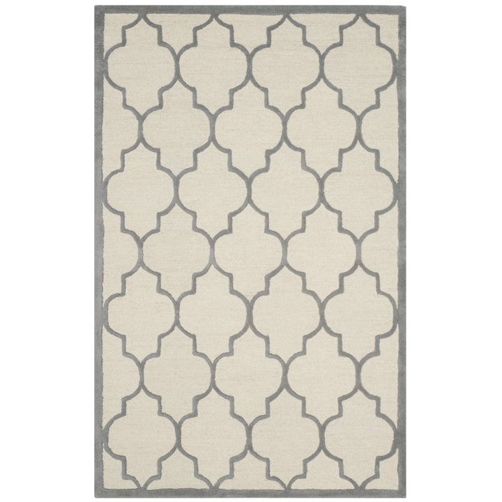 SAFAVIEH Cambridge CAM134Y Handmade Ivory /Silver Rug Image 1