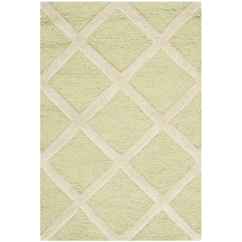 SAFAVIEH Cambridge CAM135B Light Green / Ivory Rug Image 2