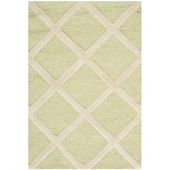 SAFAVIEH Cambridge CAM135B Light Green / Ivory Rug Image 2