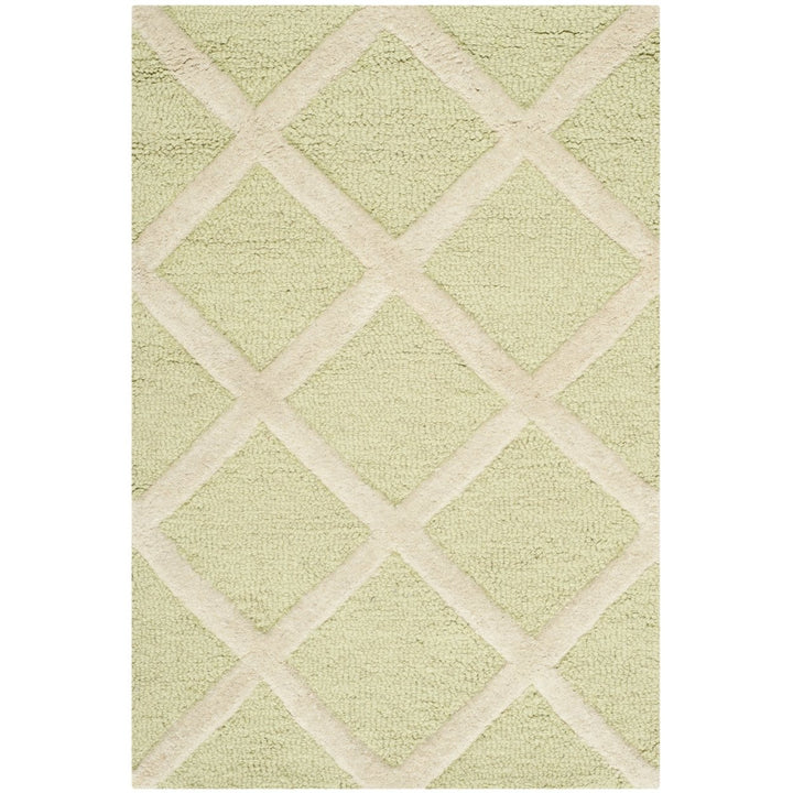 SAFAVIEH Cambridge CAM135B Light Green / Ivory Rug Image 1