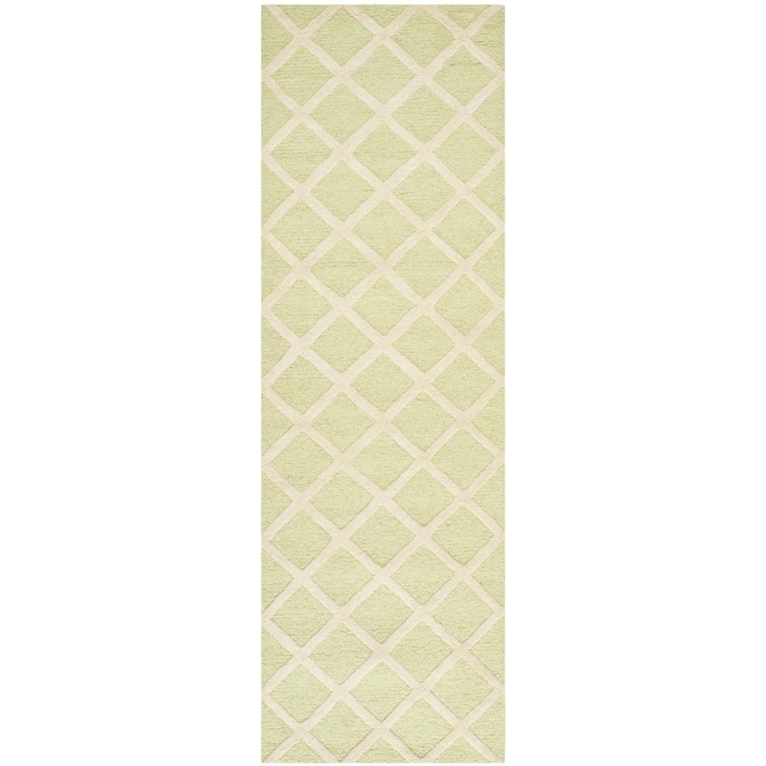 SAFAVIEH Cambridge CAM135B Light Green / Ivory Rug Image 3