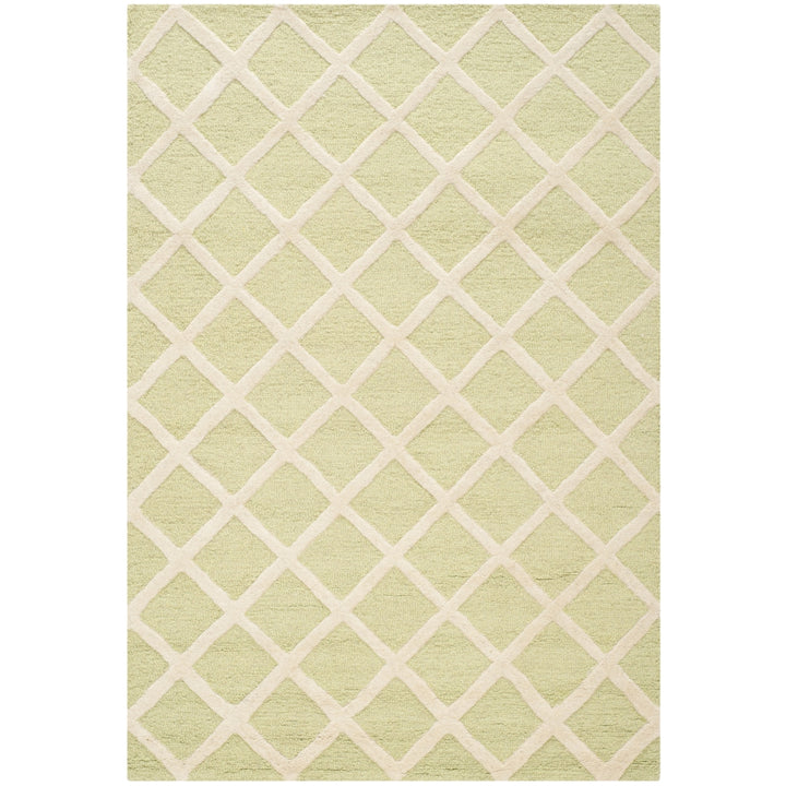 SAFAVIEH Cambridge CAM135B Light Green / Ivory Rug Image 4