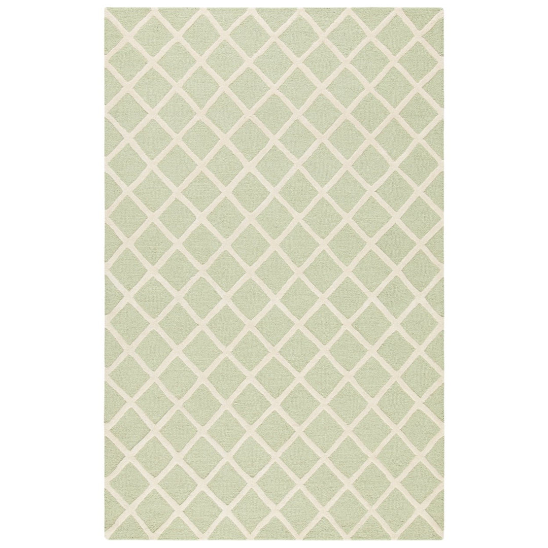 SAFAVIEH Cambridge CAM135B Light Green / Ivory Rug Image 5