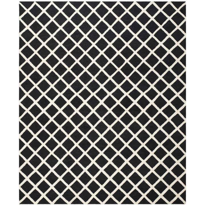 SAFAVIEH Cambridge CAM135E Handmade Black / Ivory Rug Image 1