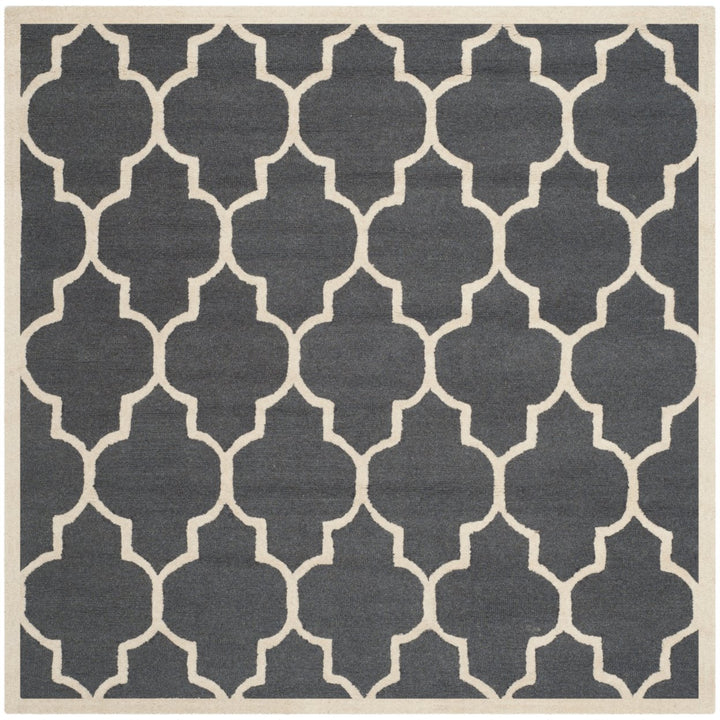 SAFAVIEH Cambridge CAM134X Dark Grey / Ivory Rug Image 6