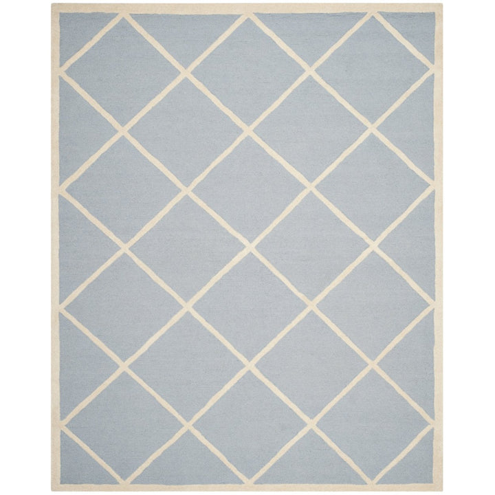 SAFAVIEH Cambridge CAM136A Light Blue / Ivory Rug Image 1