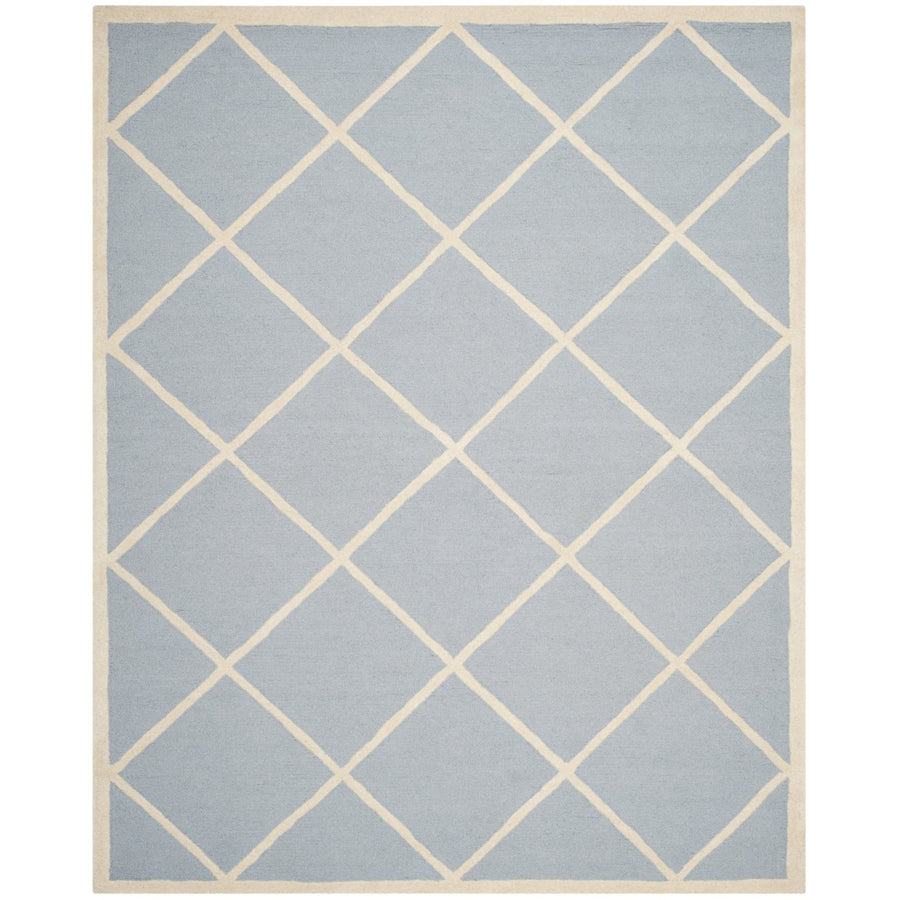 SAFAVIEH Cambridge CAM136A Light Blue / Ivory Rug Image 1