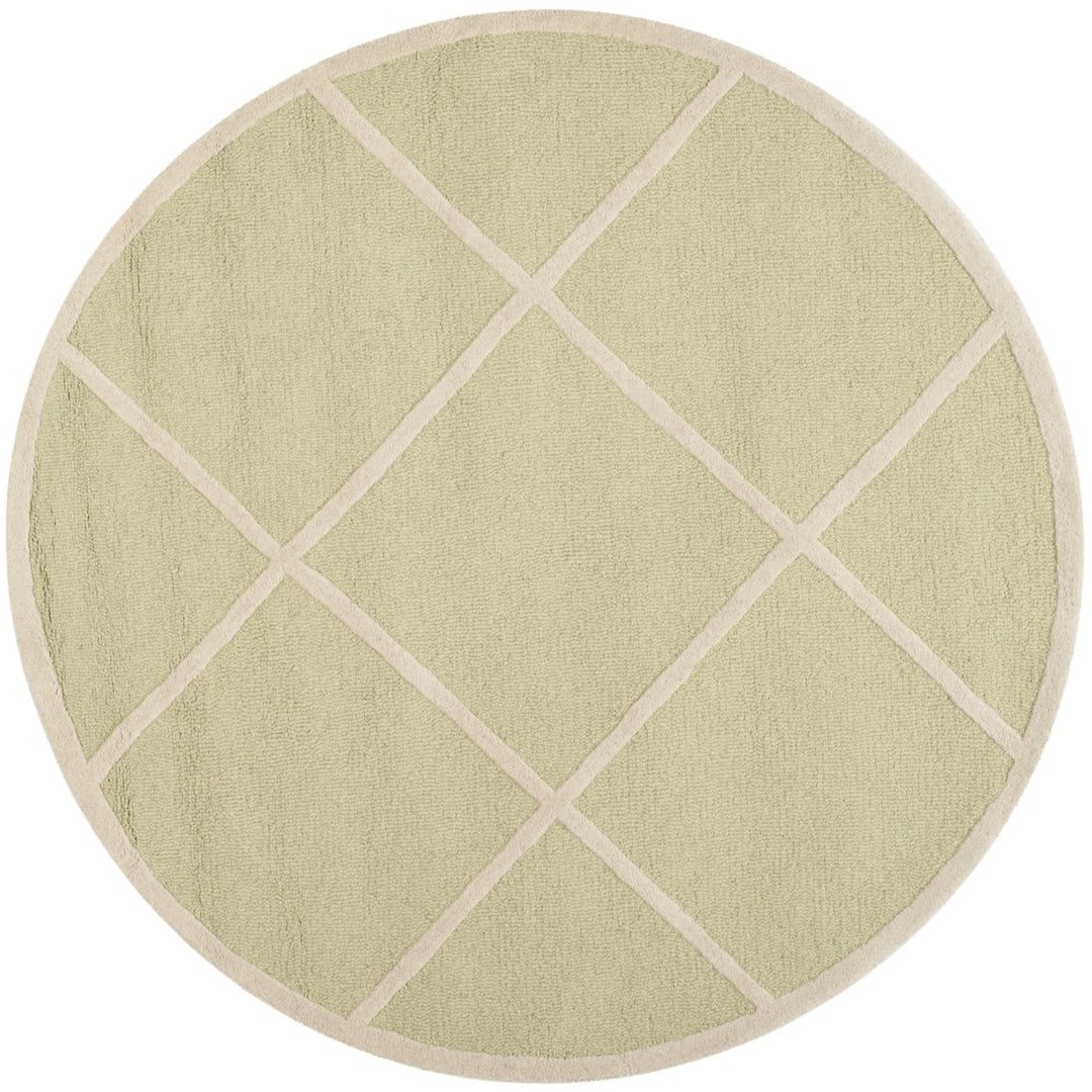 SAFAVIEH Cambridge CAM136B Light Green / Ivory Rug Image 4