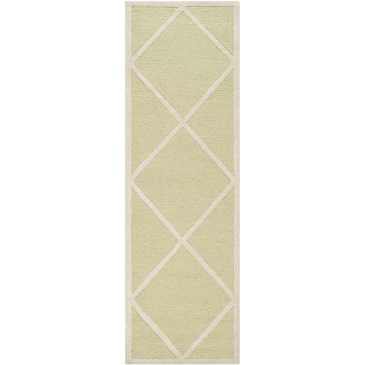 SAFAVIEH Cambridge CAM136B Light Green / Ivory Rug Image 5