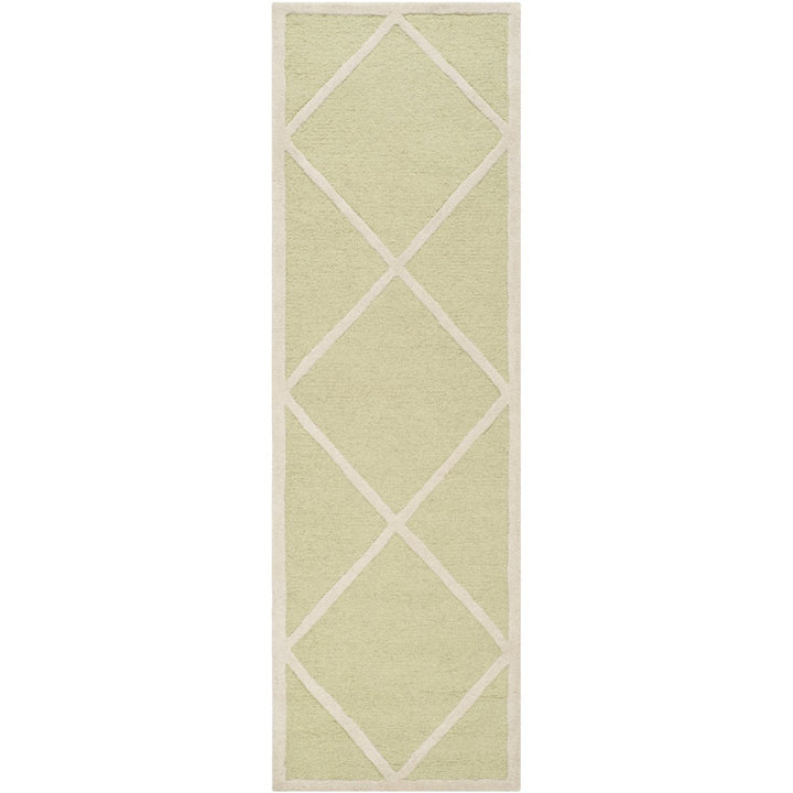 SAFAVIEH Cambridge CAM136B Light Green / Ivory Rug Image 1