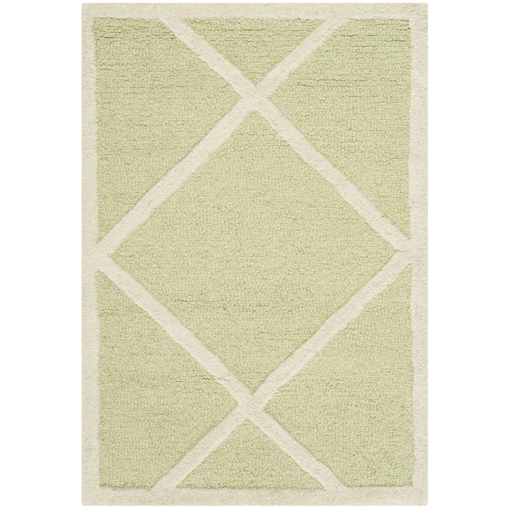 SAFAVIEH Cambridge CAM136B Light Green / Ivory Rug Image 8