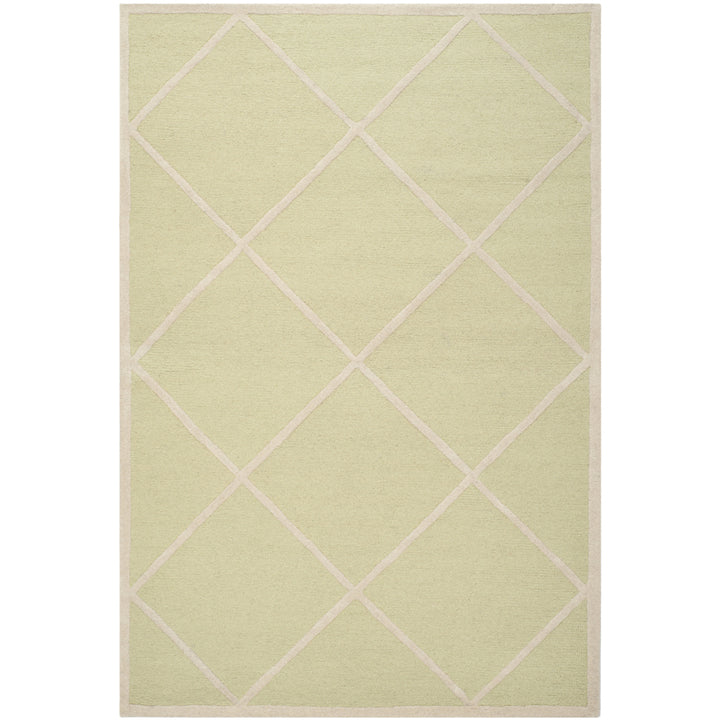 SAFAVIEH Cambridge CAM136B Light Green / Ivory Rug Image 9