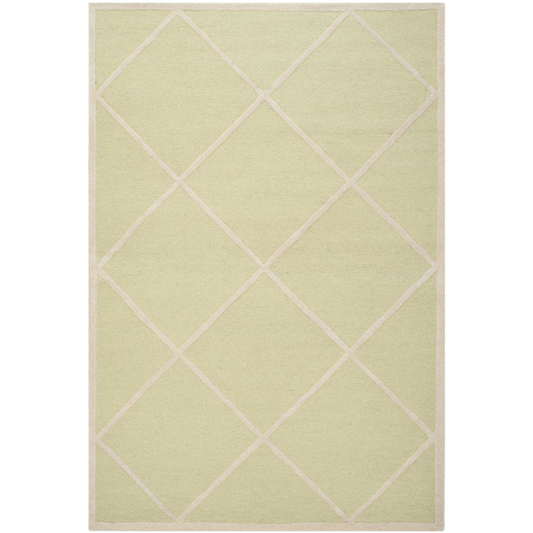 SAFAVIEH Cambridge CAM136B Light Green / Ivory Rug Image 1