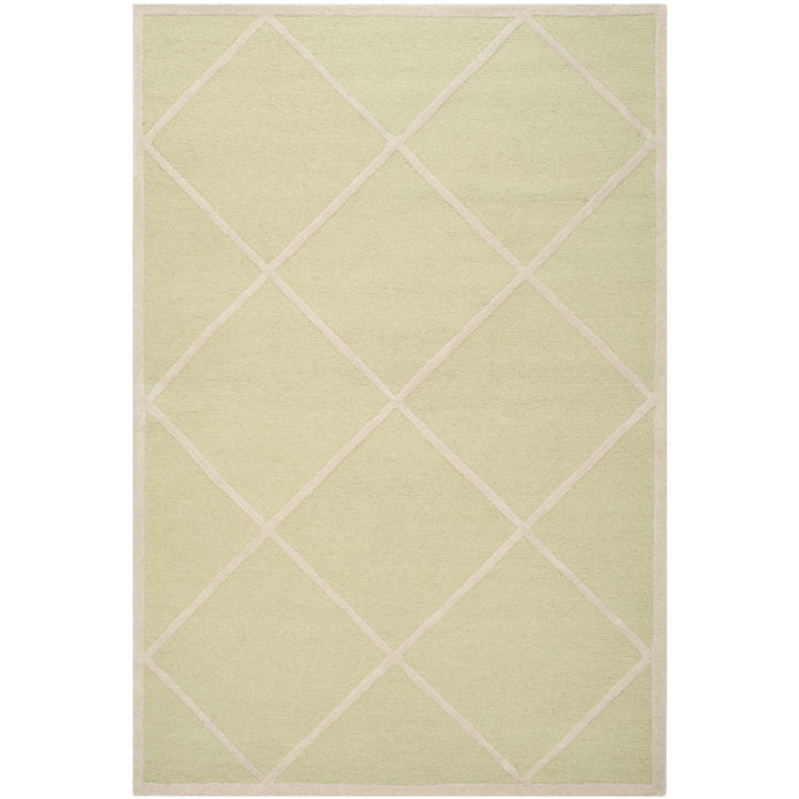 SAFAVIEH Cambridge CAM136B Light Green / Ivory Rug Image 1