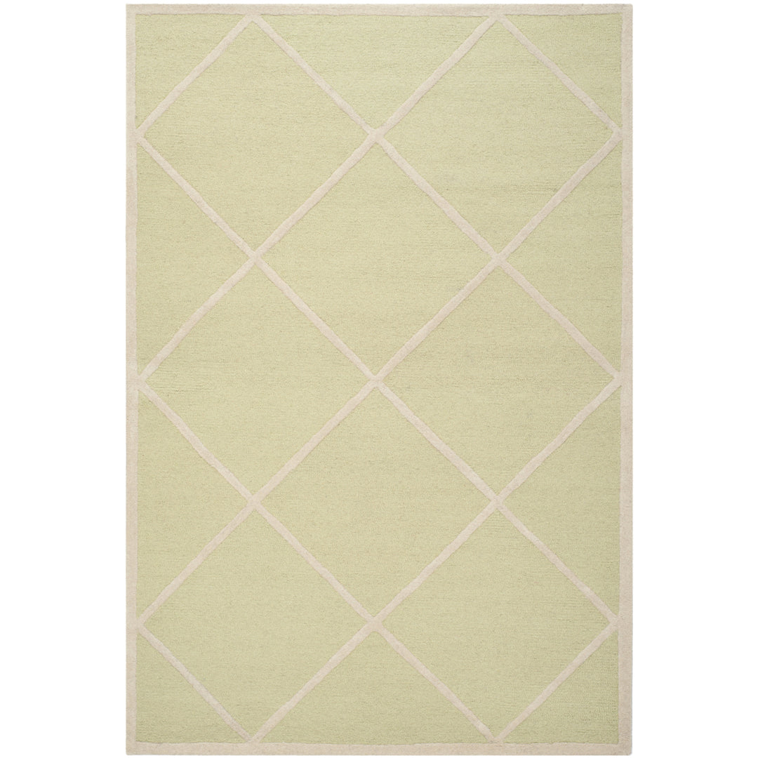 SAFAVIEH Cambridge CAM136B Light Green / Ivory Rug Image 10