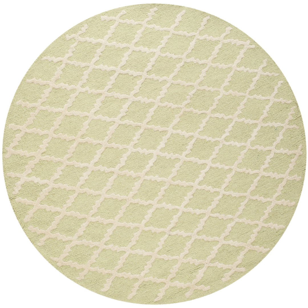 SAFAVIEH Cambridge CAM137B Light Green / Ivory Rug Image 4