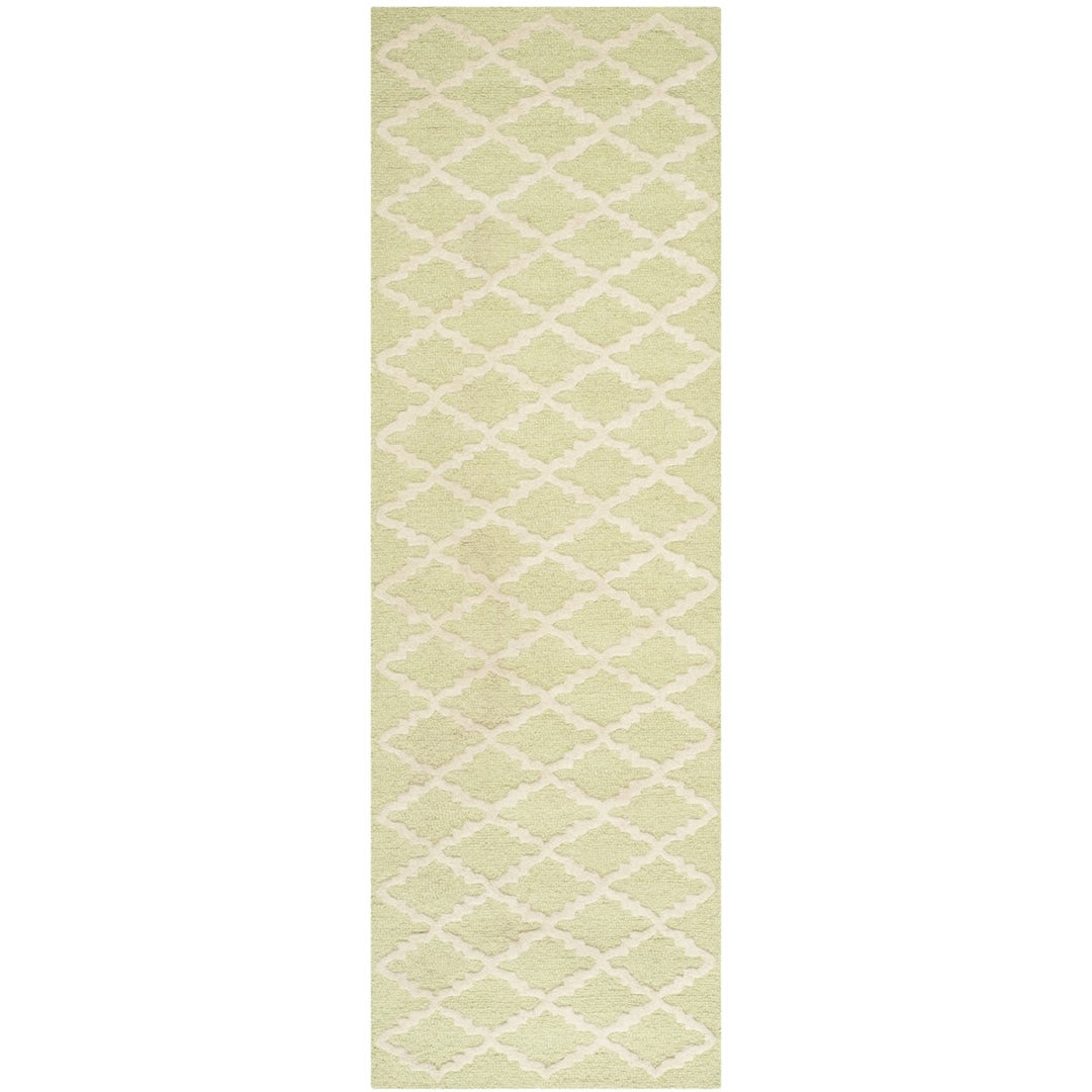 SAFAVIEH Cambridge CAM137B Light Green / Ivory Rug Image 5