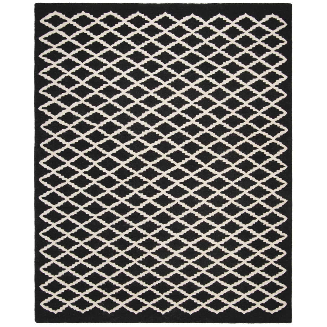 SAFAVIEH Cambridge CAM137E Handmade Black / Ivory Rug Image 1