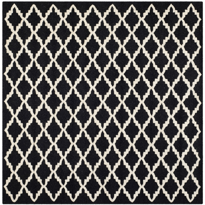 SAFAVIEH Cambridge CAM137E Handmade Black / Ivory Rug Image 1