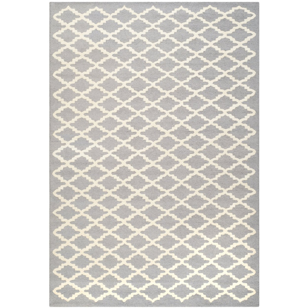 SAFAVIEH Cambridge CAM137D Handmade Silver /Ivory Rug Image 11