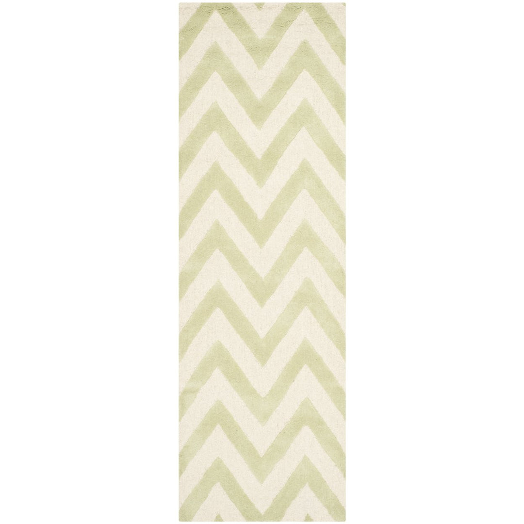 SAFAVIEH CAM139B Cambridge Light Green / Ivory Image 2