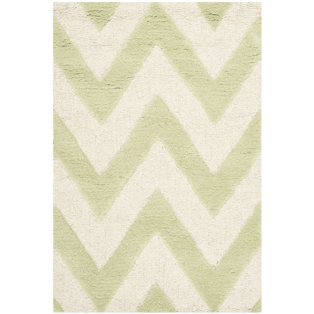 SAFAVIEH CAM139B Cambridge Light Green / Ivory Image 4