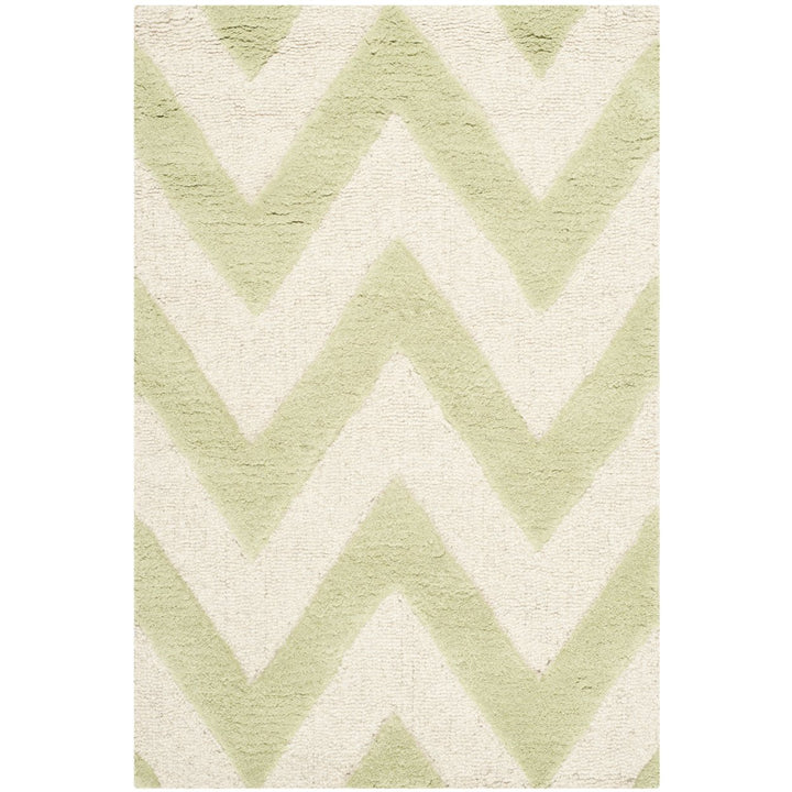 SAFAVIEH CAM139B Cambridge Light Green / Ivory Image 4